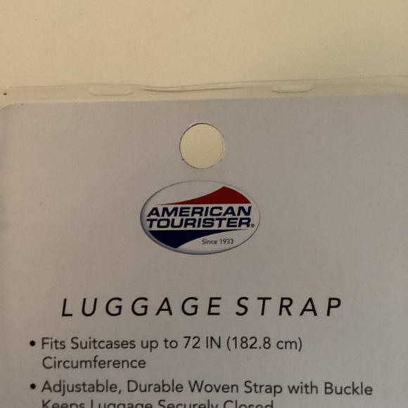 Luggage strap, lime green, vintage, American Tourister Sealed pack. Brand new. - Picture 5 of 5